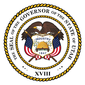 The seal of the Governor of the State of Utah logo